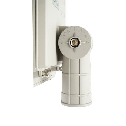 LED solar street light 180W, 6500K, IP65 with solar panel, motion sensor and pole mounting Breckner Germany