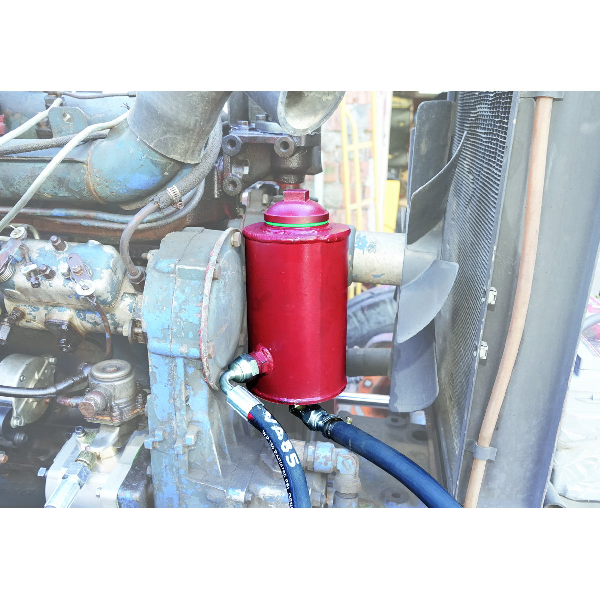 Complete power steering kit with Danfoss pump and hydraulic cylinder for U-445 with 4-cylinder engine