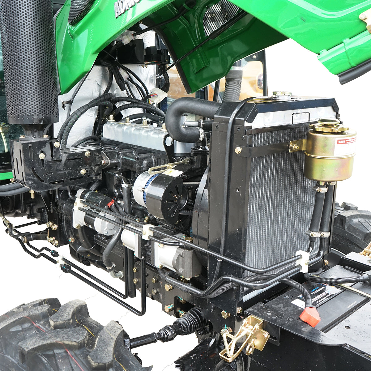 60HP Hanwo E3 cabin tractor, Xinchai III engine with wheels 8.3-20/12.4-28 Konig Traktoren 604