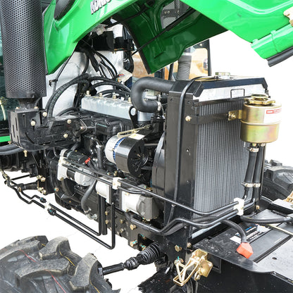 60HP Hanwo E3 cabin tractor, Xinchai III engine with wheels 8.3-20/12.4-28 Konig Traktoren 604